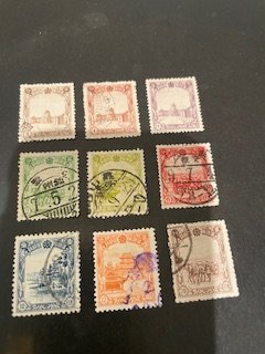 Manchukuo sc 83-86,88,90,93,94,97 u+MH