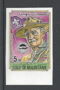 1984 Scouts Mauritania World Jamboree BP Imperf