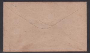 **CSA Cover, SC# 11 W/X, FVF, Spout Springs, VA, Pen Cancel