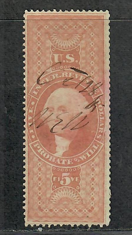 US Sc#R92c Used/F-VF, Cv. $27.50 