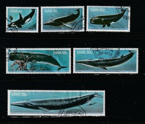 South West Africa 437-445 Set U Whales