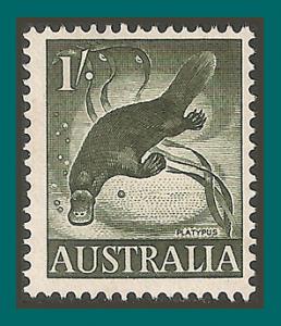 Australia 1959 Platypus, MLH 324,SG320