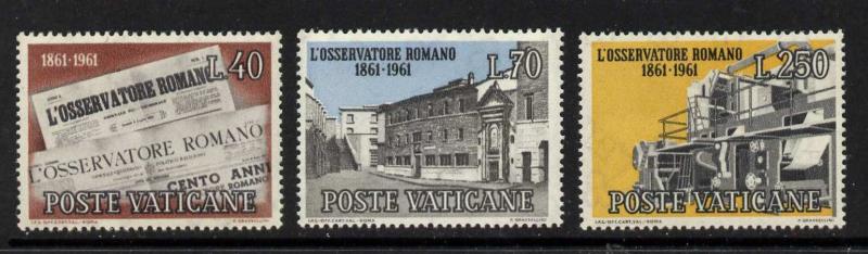 Vatican 310-2 MNH Vatican Newspaper