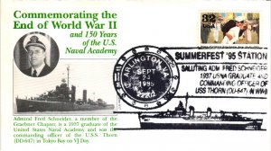 WW2 Commemorating the end of World War 2 – Graebner Chapter Cachet ev20