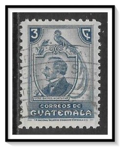 Guatemala #317 Jose Montufar Used