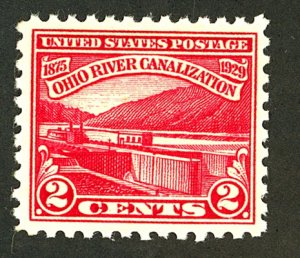 U.S. #681 MINT OG NH