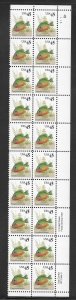 #2481 MNH Plate Block Strip of 20