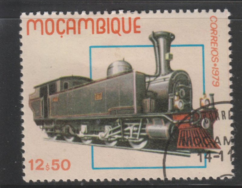 Mozambique 660 Historic Locomotives 1979