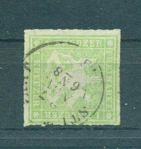Wurttemberg sc# 41 used cat value $12.00