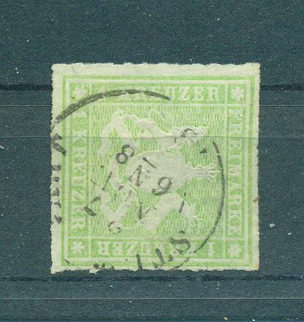 Wurttemberg sc# 41 used cat value $12.00