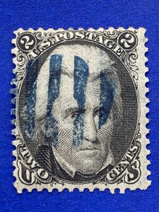 US Stamps - SC# 73 - Used - Blue Cancel - Catalog Value = 70.00