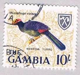 Gambia 226 Used Plantain Eater 1966 (BP53212)