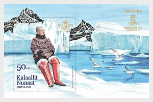 Groenland / Greenland - Postfris/MNH - Sheet 50 years Queen 2022