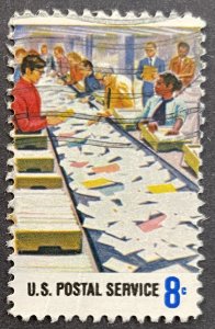 US #1491 Used F/VF 8c U.S. Postal Service 1973 [G9.2.2]