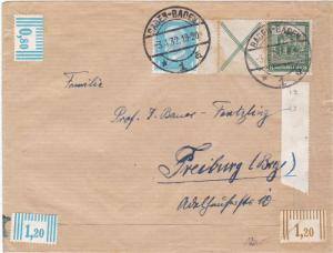 Germany  #   367 and B  - 38 on cover