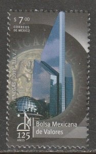 MEXICO 3153, STOCK EXCHANGE, 125th ANNIV, MINT NH, VF.