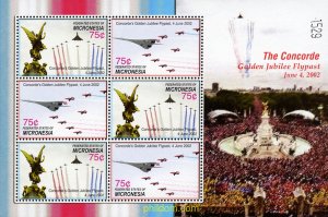 225479 MNH MICRONESIA 2006 PRIMER VUELO DEL AVION SUPERSONICO CONCORDE EN 1969