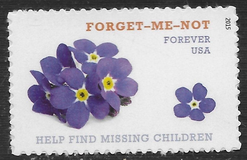 US #4987 (49c) Help Find Missing Children - Forget-Me-Nots ~ MNH