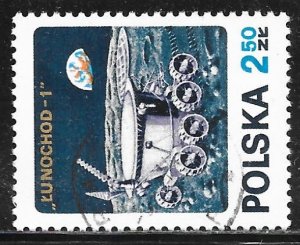 Poland 1850: 2.50z The Lunar Vehicle Lunochod-1, CTO, VF