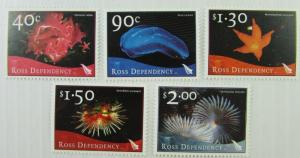 2003 Ross Dependency SC #L79-83 MARINE LIFE  MNH stamp set 