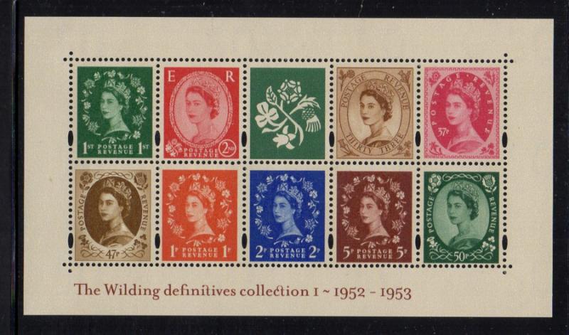 Great Britain Sc 2086 2002 Wilding Definitives stamp sheet mint NH