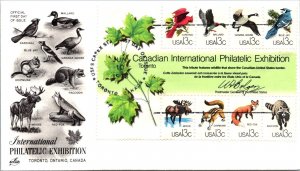 FDC 1978 SC #1757 Artcraft Cachet - Toronto, Canada - Booklet Of 8 - F75313