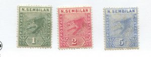 ?#2-4 * N. SEMBILAN, MALAYA   see scan Cat $43 Stamp