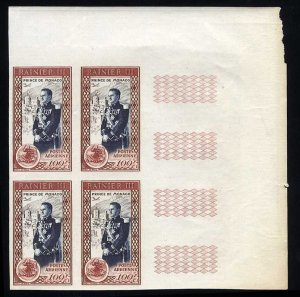 Monaco #C34-35var (YT PA49-50) Cat€110 (as singles), 1950 Prince Rainier, A...