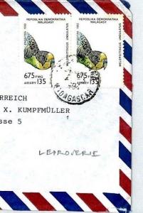 MADAGASCAR Cover LEPROSERIE Missionary Air Mail MIVA 1994 CM35