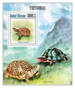 Turtles Schildkröten Reptiles Animals Marine Fauna Guinea-Bissau MNH stamp set