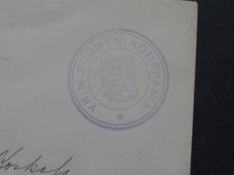 Finland 1956/58 UN Emergency Forces in Gaza Cover - Z10062