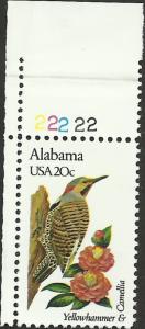 # 1953 MINT NEVER HINGED ALABAMA