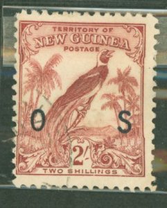 New Guinea #O34 Unused