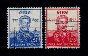 IRELAND Sc# 161 - 162 USED F Set 2 Admiral William Brown