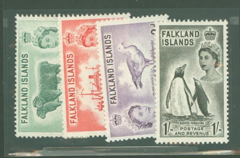 Falkland Islands #122-4/127