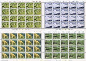 141987 MNH LIECHTENSTEIN 2004 VISTAS AEREAS