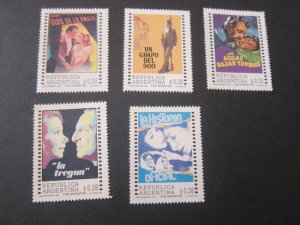 Argentina 1992 Sc 1779-83 set MNH