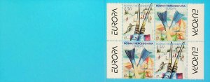 2004 Bosnia & Herzegovina Croatia Europe CEPT Holidays MNH** Ski Booklet 16846-