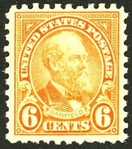 U.S. #587 MINT OG LH