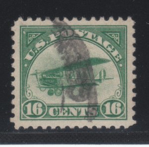 MOstamps - US #C2 Used Airmail Grade 95 with PSE cert -Lot # MO-1859 SMQ $220