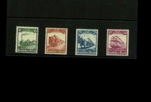 Germany SC# 459-62 MNH. Cat.97.50. Better Item.