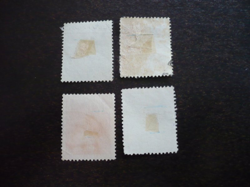 Stamps - Romania - Scott# 324-326,328 - Used Part Set of 4 Stamps