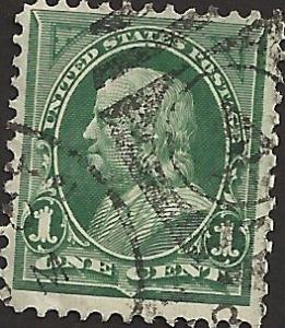 # 279 DEEP GREEN USED BEN FRANKLIN