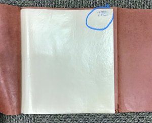 Used mint sheet album