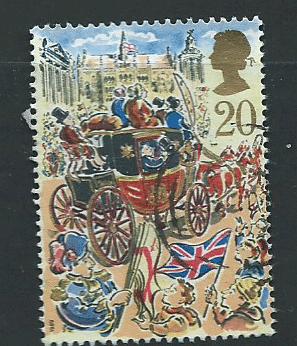 GB QE  II  SG 1457 Fine Used