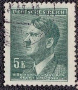 Bohemia and Moravia 77 1942 Used