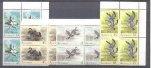 Australia 1203-06 MNH bl.of 4 Water birds SCV18.20