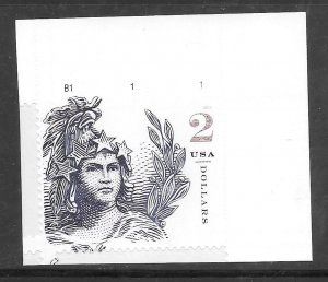 #5296 MNH Statue of Freedom Plate # Single