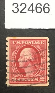 US STAMPS #413 USED  LOT #32466