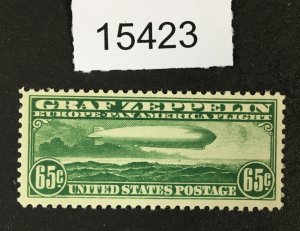 MOMEN: US STAMPS # C13 GRAF ZEPPELIN MINT OG NH $250 LOT #15423